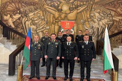 Hərbi polisin nümayəndə heyəti Bolqarıstana səfər edib