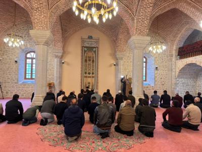 Şuşada Ramazan bayramı namazı qılınıb