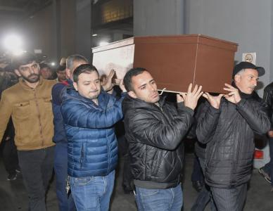 Rasim Balayevin nəşi Bakıya gətirilib