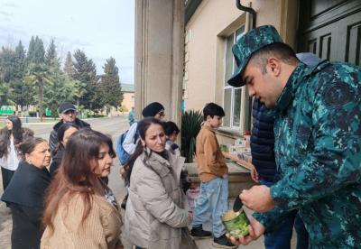Dövlət Sərhəd Xidmətinin hərbi hissələrində “Açıq qapı” günü
