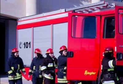 Bakıda yaşayış binasında yanğın baş verib