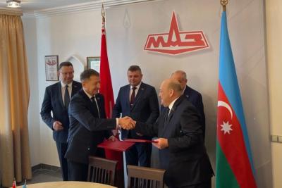 Belarusun paytaxtında Gəncə və Minsk avtomobil zavodları arasında yeni saziş imzalanıb