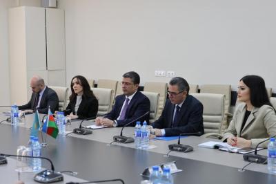 MEDİA-da Qazaxıstan nümayəndə heyəti ilə görüş keçirilib