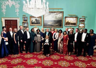 Elin Süleymanov Londonun lord-meri ilə Pasxa ziyafətində olub