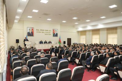 Tərtərdə mina təhlükəsinə dair maarifləndirici görüş keçirilib