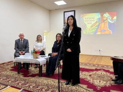 Xaqani Şirvaninin 900 illik yubileyinə həsr olunmuş konfrans keçirilib