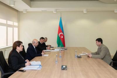Anar Quliyev Biləsuvarda vətəndaşları qəbul edib