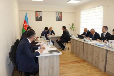 Zaur Mikayılov Xankəndidə vətəndaşlarla görüşüb
