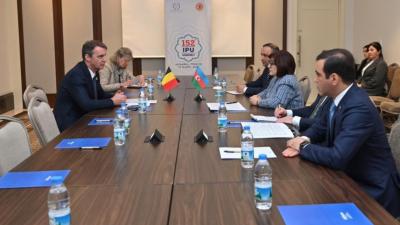 Sahibə Qafarova Belçika Senatının sədri ilə görüşüb