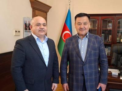 Akademik Milli Dram Teatr ilə Qırğızıstan Milli Filarmoniyası rəhbərliyi arasında görüş olub