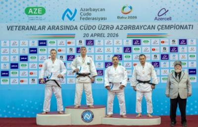Cüdo üzrə veteranlar arasında Azərbaycan çempionatı keçirilib