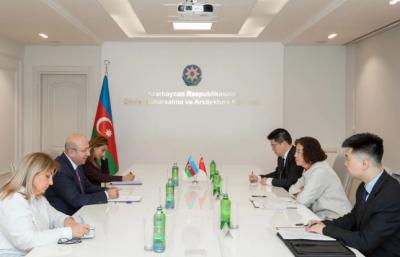 Azərbaycan Çin ilə dayanıqlı şəhərsalma üzrə əməkdaşlığı müzakirə edib