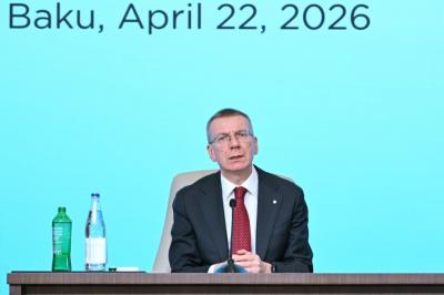 Latviya Prezidenti: Azərbaycanla ticari əlaqələrimizi genişləndirməyə hazırıq