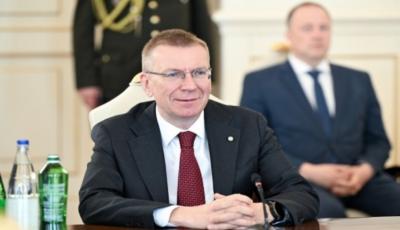 Latviya Prezidentinin Azərbaycana səfəri başa çatıb