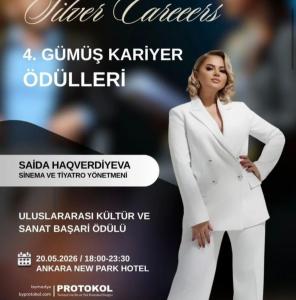 Səidə Haqverdiyeva “Gümüş Karyera Ödülləri”nə layiq görülüb