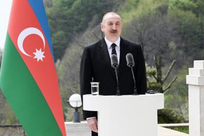 "Hərbi təyinatlı məhsulların birgə istehsalı ilə bağlı konkret layihələr üzərində danışıqlar gedir" - İlham Əliyev