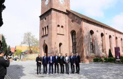 Almaniyalı deputatlar Göygöl və Şəmkir rayonlarına səfər ediblər