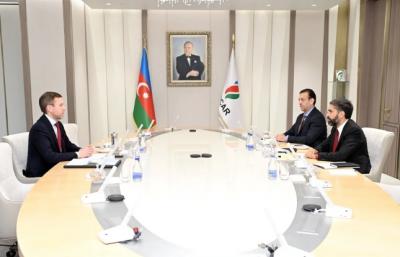 SOCAR "Ukrnafta" ilə əməkdaşlığın inkişafını müzakirə edib