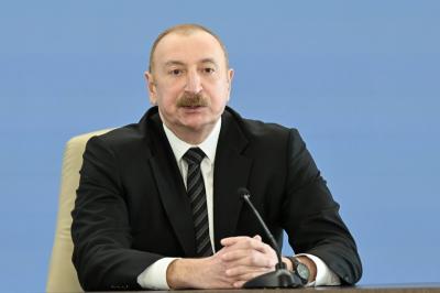 Azərbaycan Prezidenti: Bu gün biz Şərq-Qərb nəqliyyat dəhlizinə geniş sərmayə yatırırıq