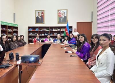 “Mədəni kəsişmə: Mədəniyyətlərin dialoqu” - Azərbaycan və Qazaxıstan kitabxanaları arasında telekörpü