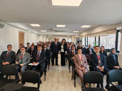 Günay Əfəndiyeva Ankarada Diplomatiya Akademiyasının rəhbəri və tələbə heyəti ilə  görüşüb