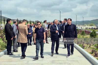Diplomatik korpusun nümayəndələri Xocalı Soyqırımı Memorialında olublar