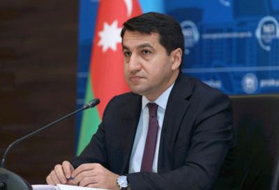 "Qarabağ və Şərqi Zəngəzurda aparılan bərpa işləri münaqişədənsonrakı inkişafın nadir nümunəsidir" -  Hikmət Hacıyev
