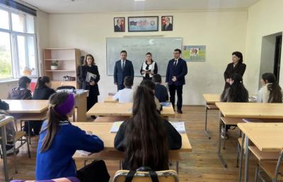 Ombudsman əməkdaşları Quba və Qusardakı təhsil müəssisələrində monitorinq aparıblar