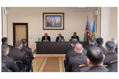 Kəmaləddin Heydərov Naxçıvan FHN-də xidməti müşavirə keçirib