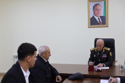 Kəmaləddin Heydərov Xankəndi şəhərində vətəndaşları qəbul edib