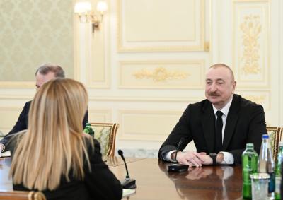Prezident İlham Əliyev: Azərbaycan və İtaliya strateji tərəfdaşlardır