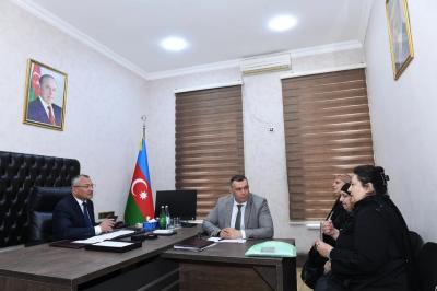 Rövşən Rzayev vətəndaş qəbulu keçirib