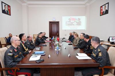 Azərbaycan və Türkiyə hərbçiləri kütləvi qırğın silahlarından mühafizə üzrə görüş keçiriblər
