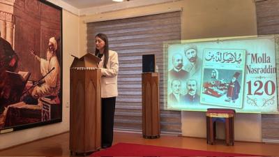 “Molla Nəsrəddin” jurnalının 120 illiyi Aran filialında qeyd olundu