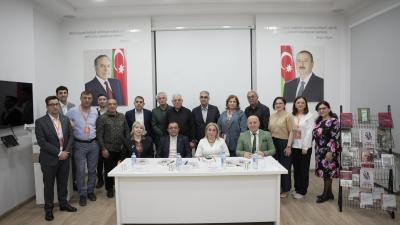 İsrafil İsrafilovun Türkiyədə çap olunmuş kitabının təqdimat mərasimi keçirilib