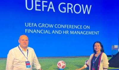 AFFA rəsmiləri UEFA Grow proqramında