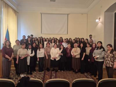 Əlyazmalar İnstitutunda XIII əsrin klassik ilahiyyat abidəsinə dair mühazirə dinlənilib
