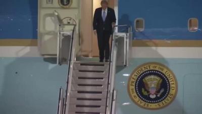 Donald Tramp Çinə səfərə gəlib 