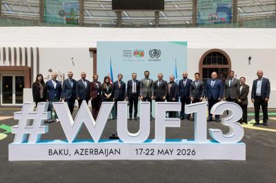 QHT və media nümayəndələri WUF13-ə hazırlıq işləri ilə tanış olublar