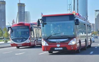 Bakıda iki müntəzəm marşrut üzrə avtobuslar yenilənir