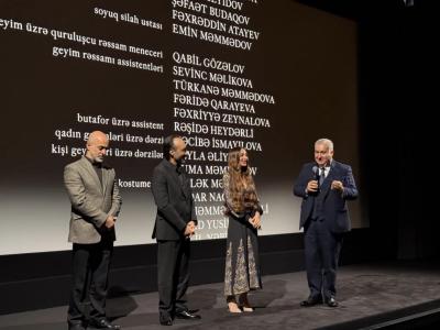Londonda "Tağıyev: Neft" bədii filminin təqdimatı olub