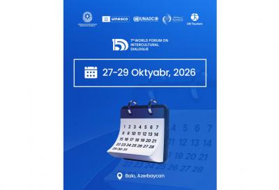 Bakıda VII Ümumdünya Mədəniyyətlərarası Dialoq Forumu təşkil olunacaq