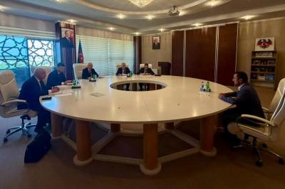 Energetika naziri Neftçalada vətəndaşları qəbul edib