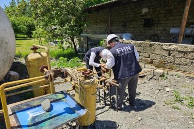 Qəbələdə maye qazdoldurma məntəqəsinin istismarı dayandırılıb