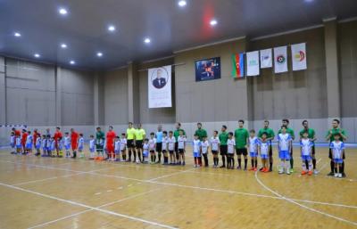 Naxçıvanda "Heydər Əliyev Kuboku" uğrunda futzal turnirinin açılış mərasimi keçirilib
