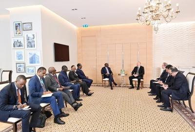 Prezident keniyalı həmkarını qəbul etdi