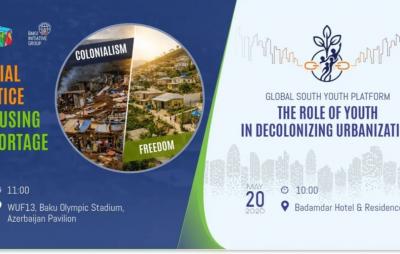 WUF13: Bakı Təşəbbüs Qrupu beynəlxalq konfrans keçirəcək