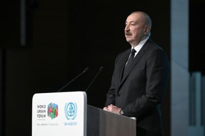 "Ölkəmizə ilk dəfə səfər edən qonaqlar Azərbaycanda şəhərsalma sahəsində görülən işlərlə daha yaxından tanış olacaqlar" -  Prezident