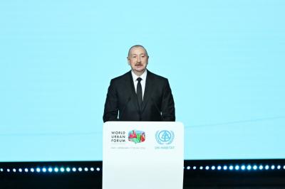 "Torpağın əsl sahibləri məhz belə davranırlar, qurur, yaradır və dirçəldirlər" -  İlham Əliyev