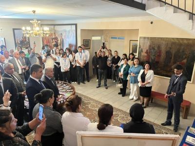 Aran filialında "Açıq Qapı" ədəbiyyatsevərləri bir araya gətirdi